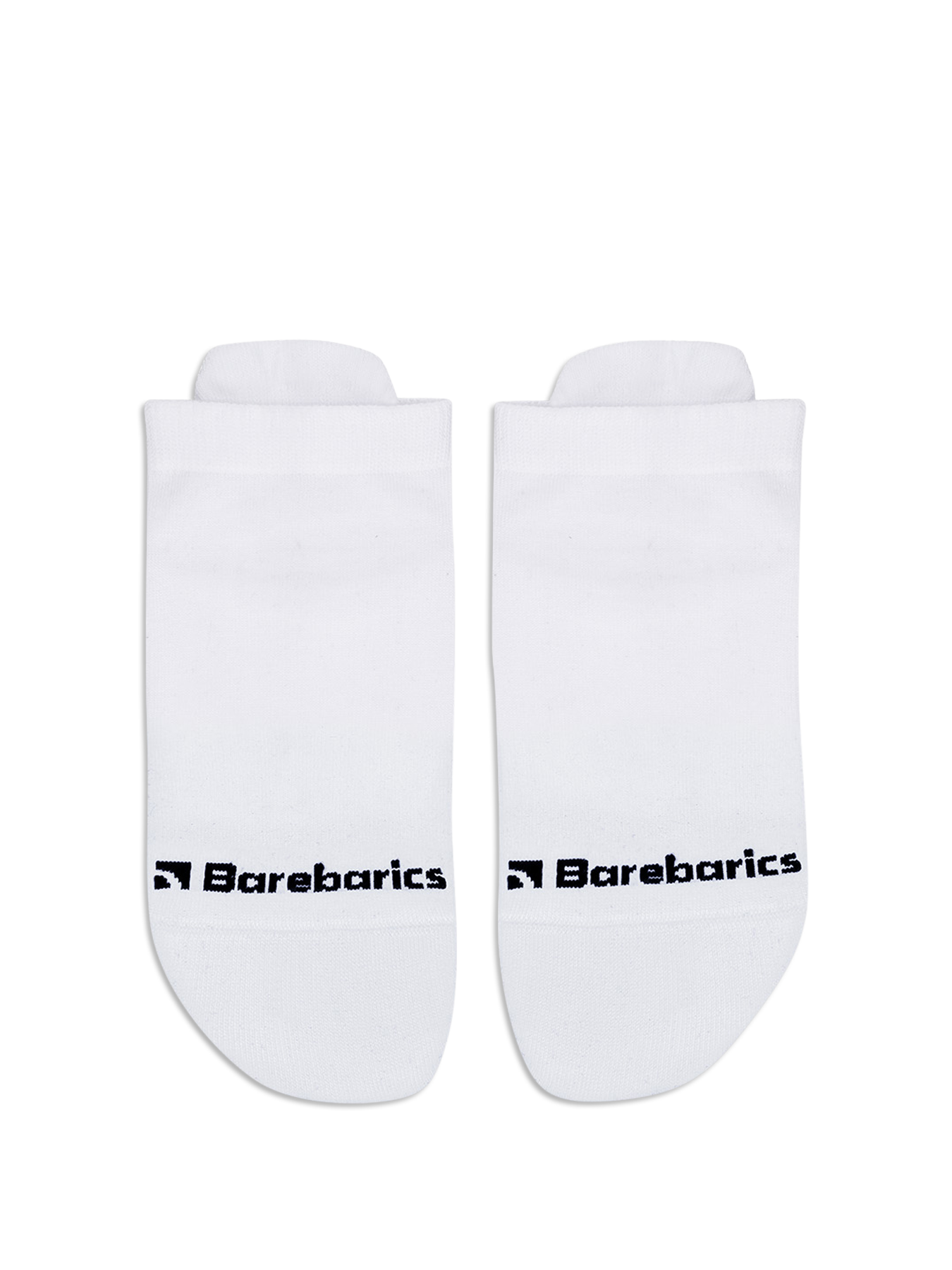 Barebarics - Barefoot Socks - Low-cut - White - 3 pack