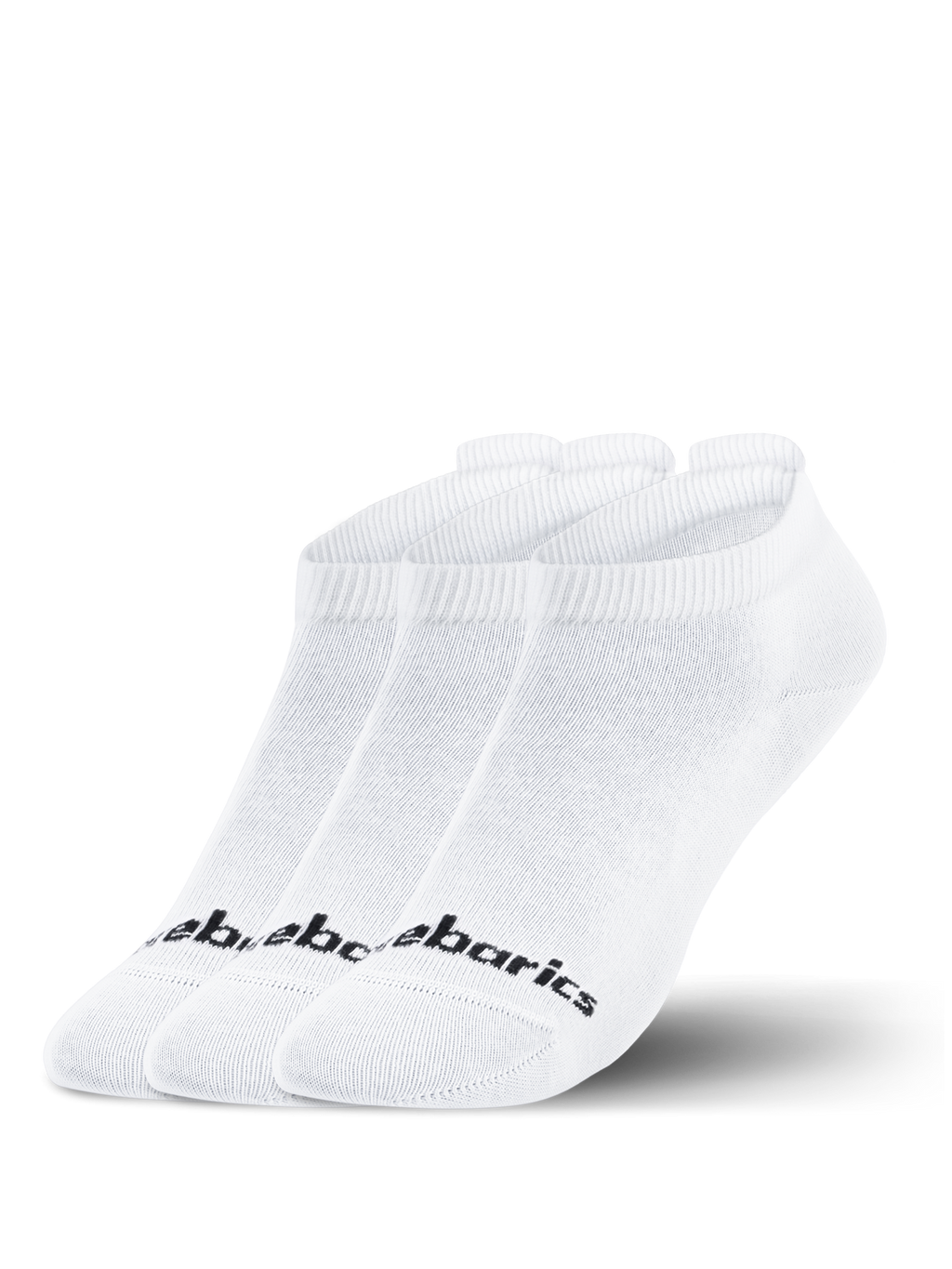 Barebarics - Barefoot Socks - Low-cut - White - 3 pack