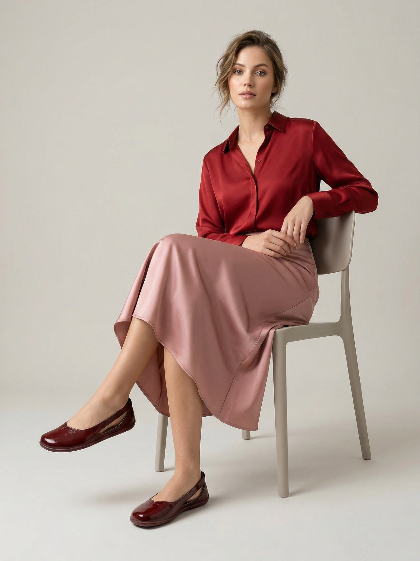 Ballet Flats Be Lenka Bellissima 3.0 - Burgundy