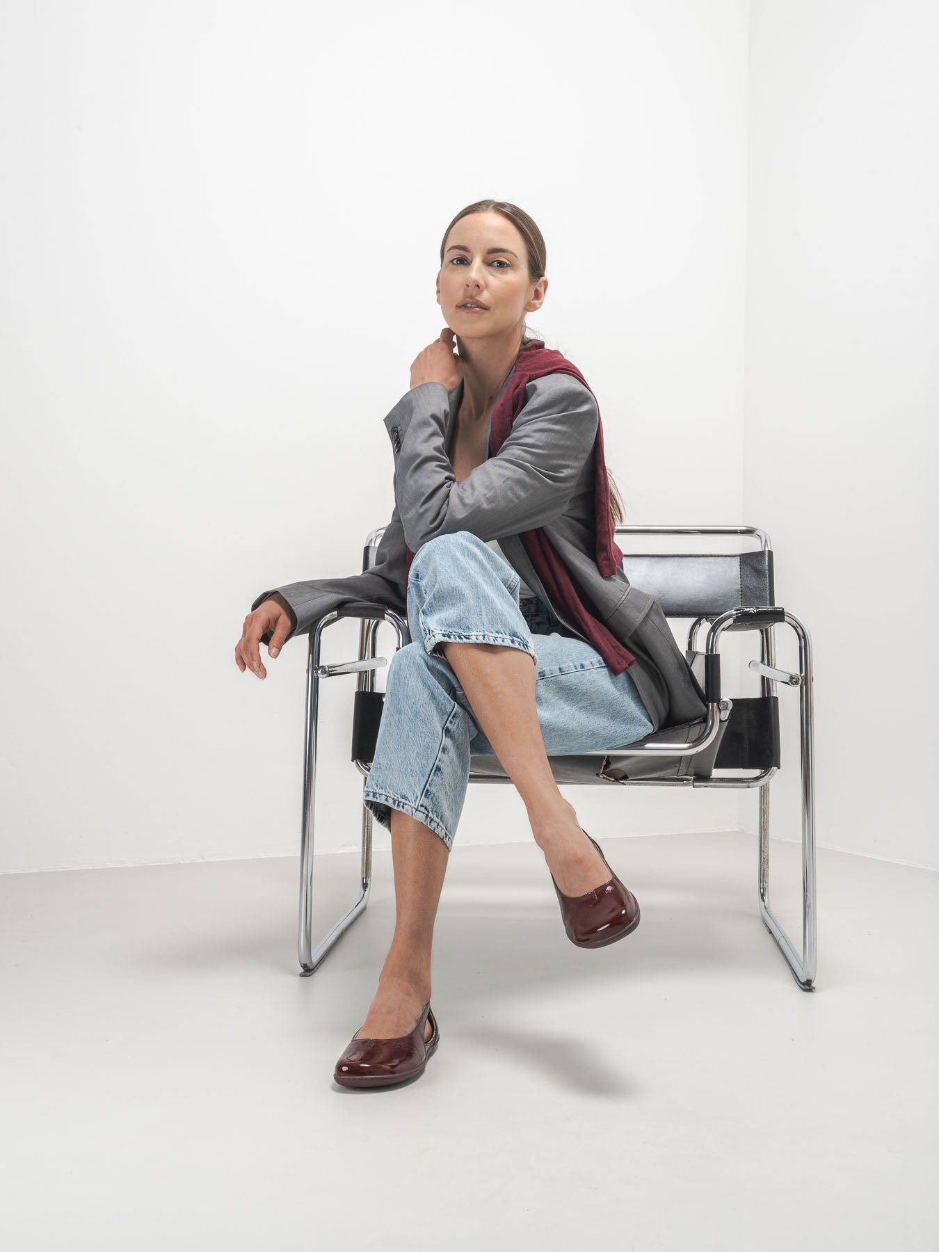 Ballet Flats Be Lenka Bellissima 3.0 - Burgundy