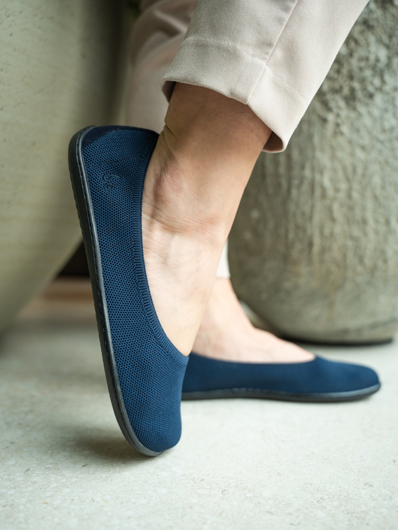 Ballet Flats Be Lenka Delight - Navy & Black