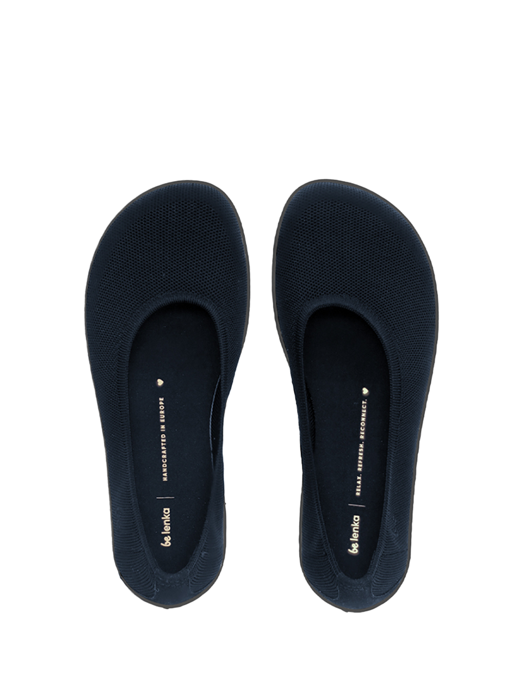 Ballet Flats Be Lenka Delight - Navy & Black