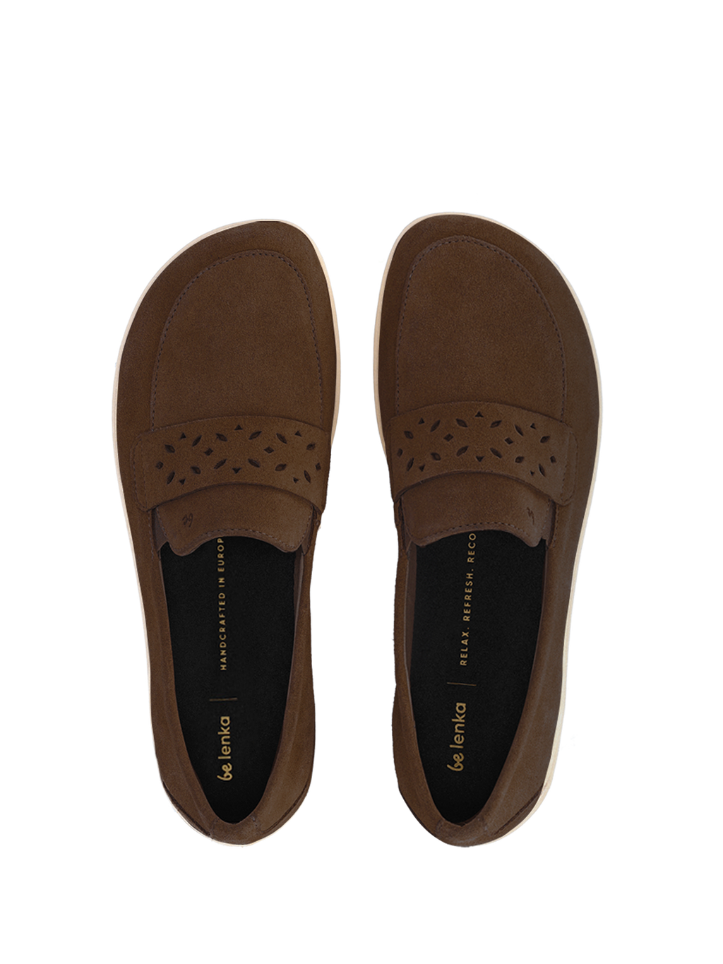 Barefoot Moccasins Be Lenka Bianca - Chocolate Brown