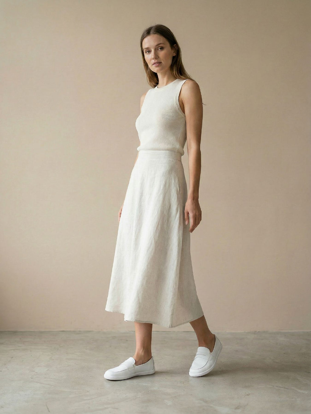 Barefoot Moccasins Be Lenka Buena - All White