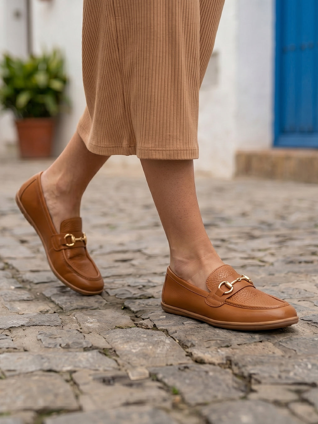 Barefoot Moccasins Be Lenka Divella - Biscuit