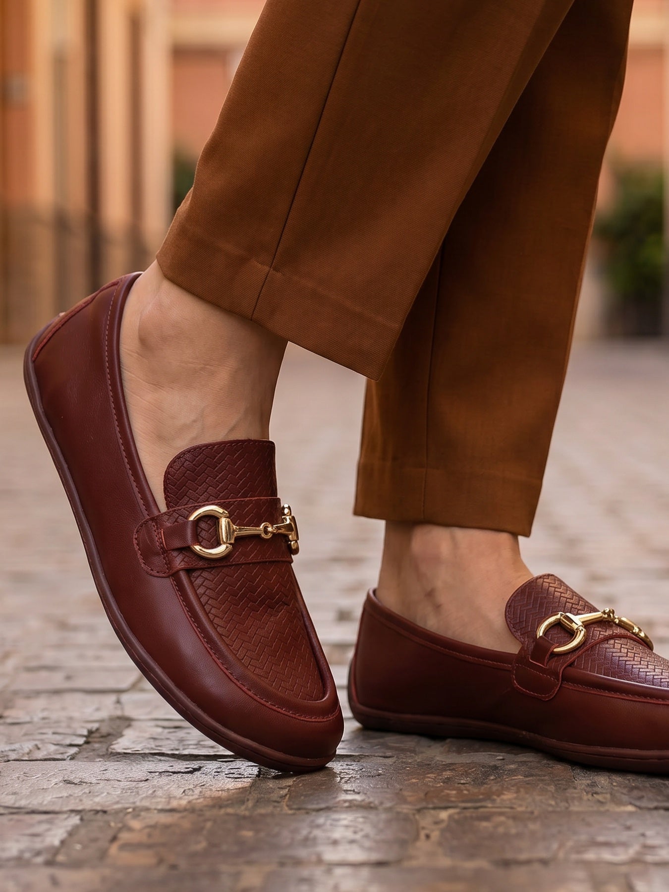 Barefoot Moccasins Be Lenka Divella - Burgundy