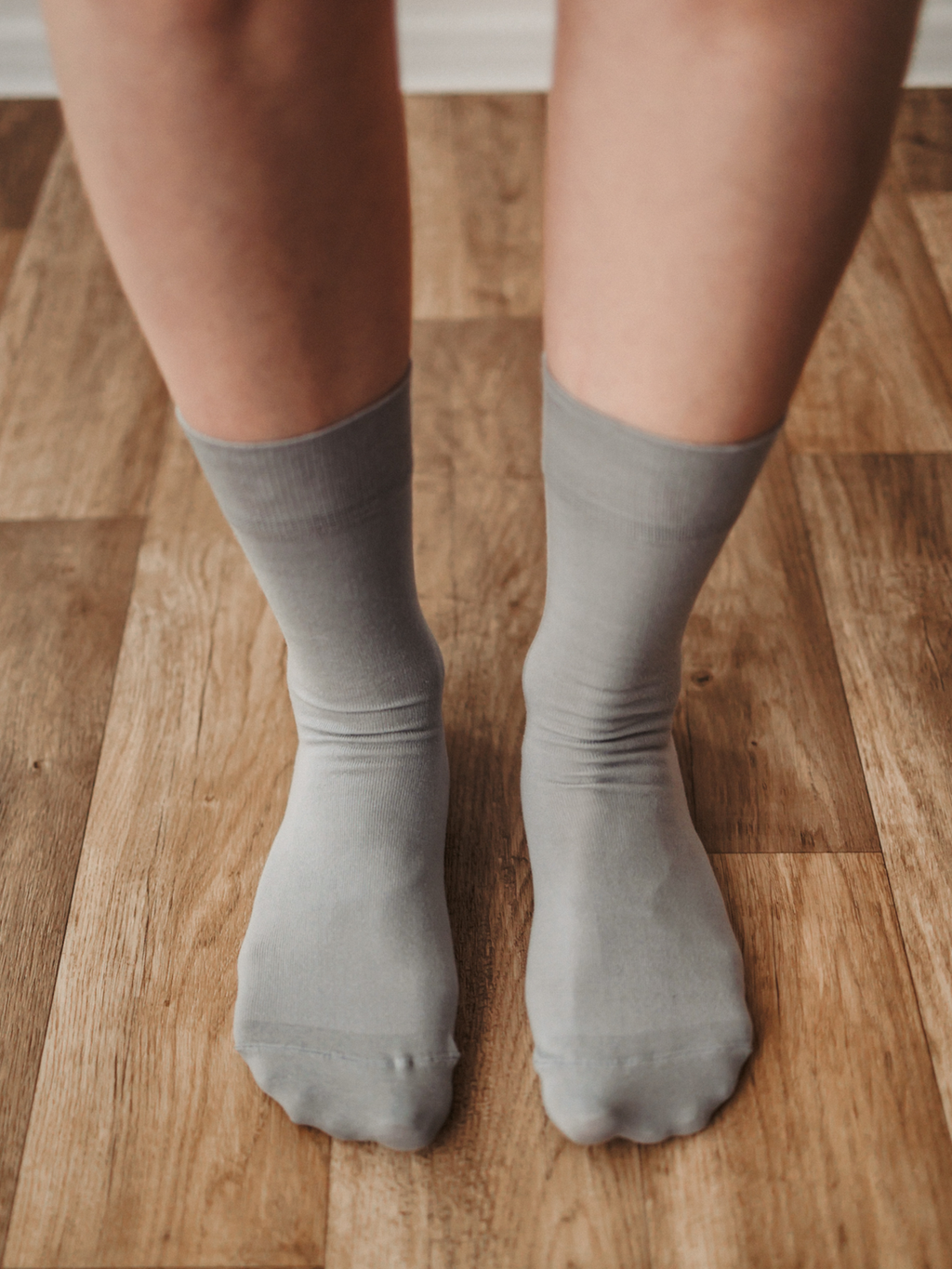Barefoot Socks - Crew - Essentials - Grey - 3 pack