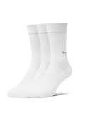 Barefoot Socks - Crew - Essentials - White - 3 pack
