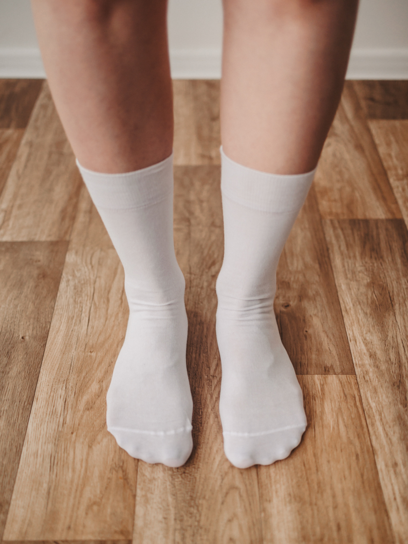 Barefoot Socks - Crew - Essentials – White