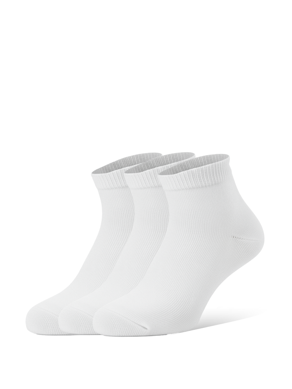 Barefoot Socks - Low-cut - Essentials - White - 3 pack