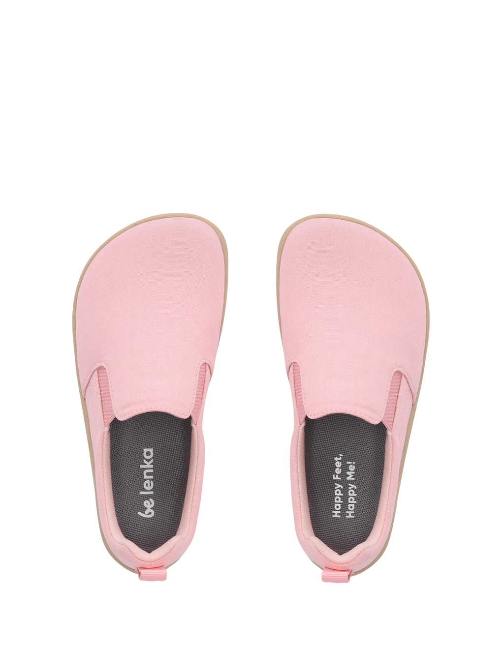 Kids barefoot Slip-on shoes Be Lenka Aura Preschool - Cotton Candy Pink