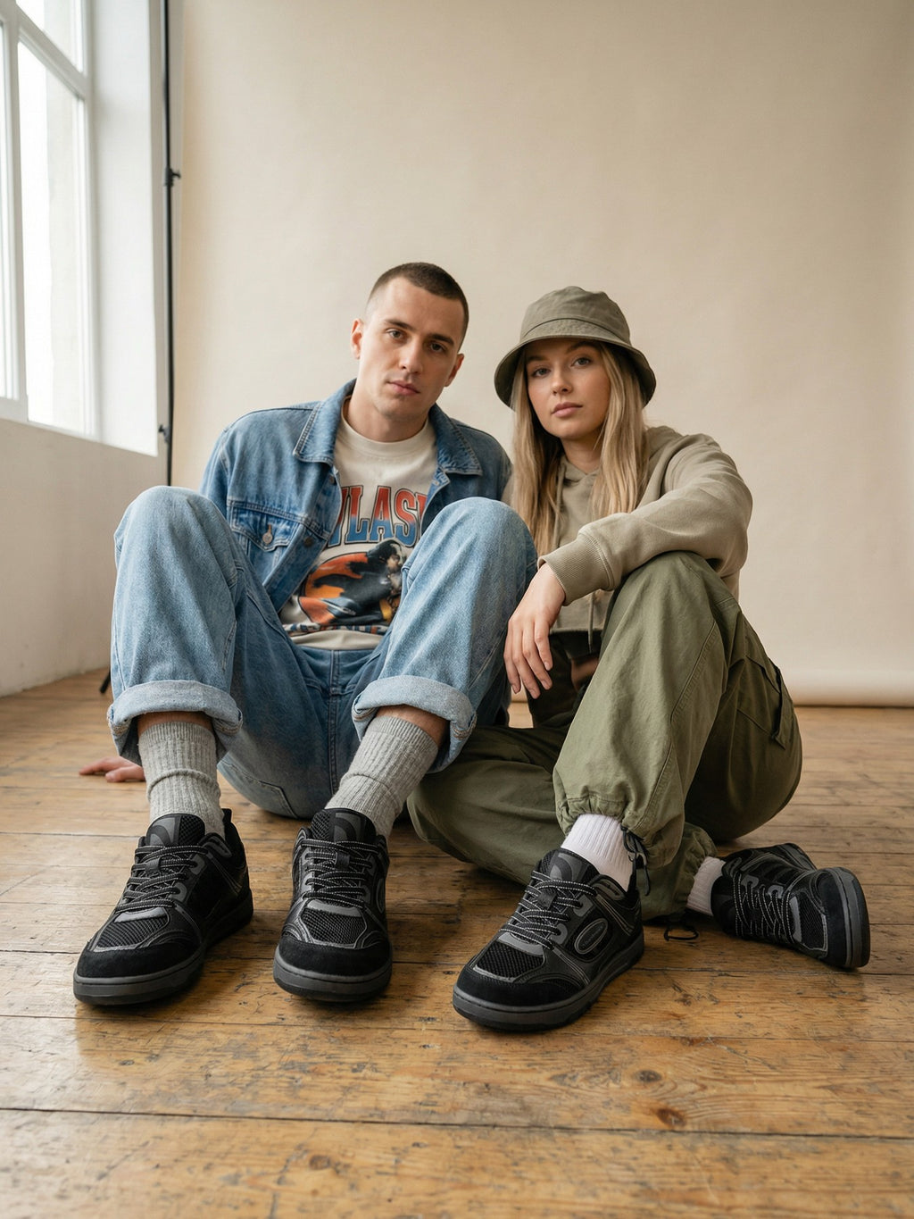 Barefoot Sneakers Barebarics Dropsta - Black