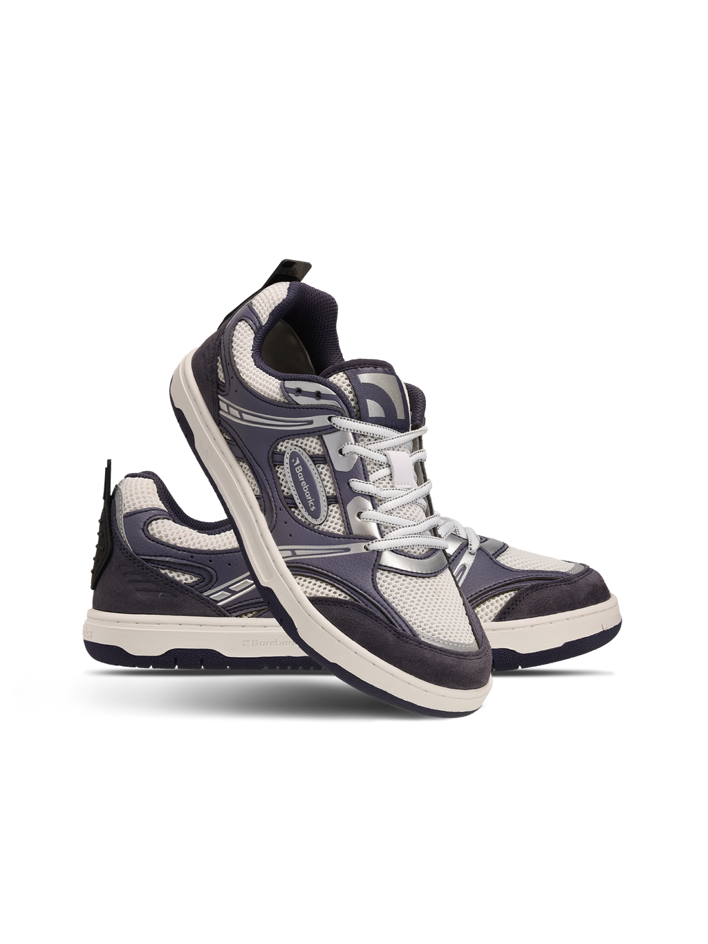 Barefoot Sneakers Barebarics Dropsta - Blue & Silver
