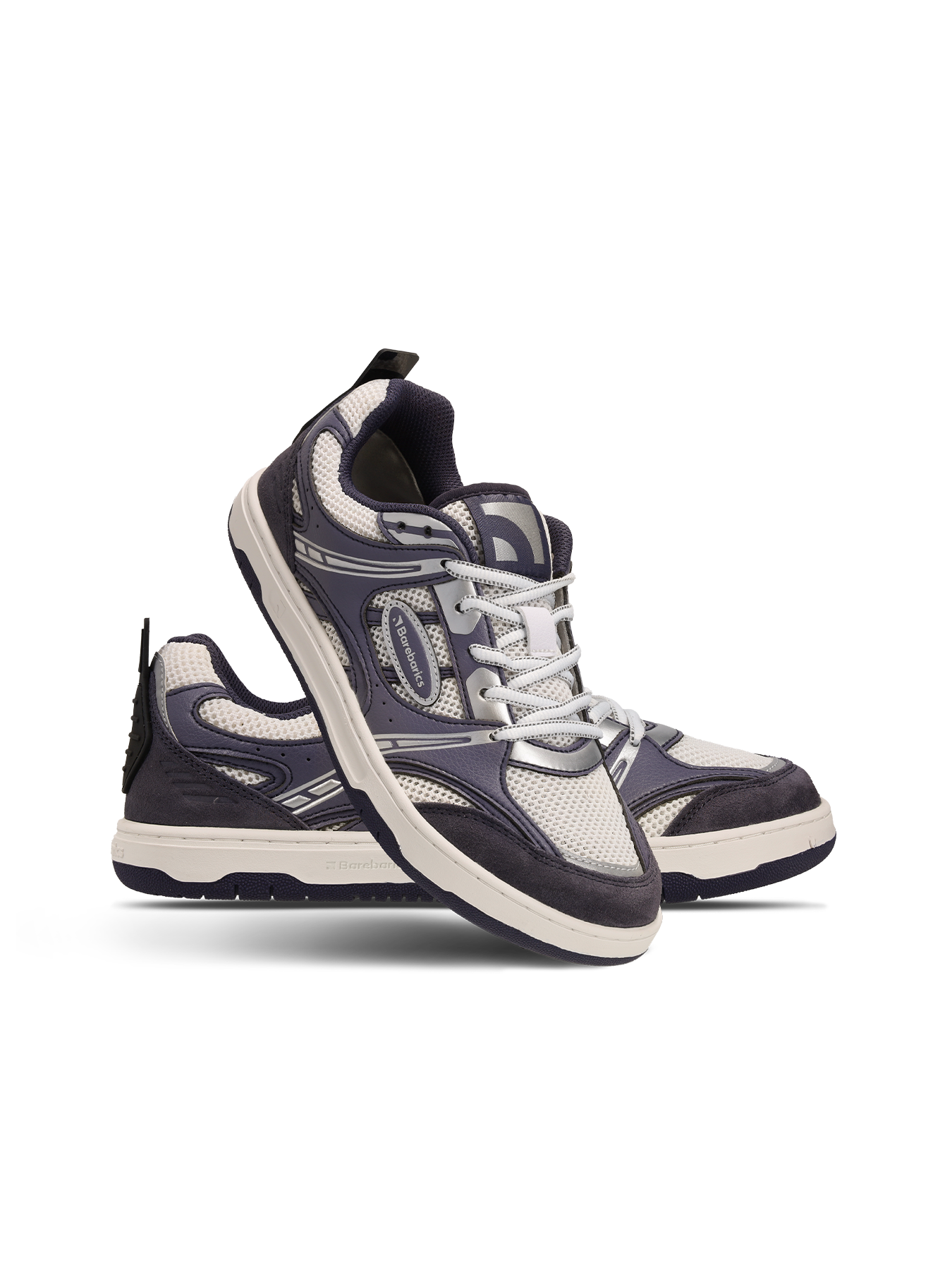 Barefoot Sneakers Barebarics Dropsta - Blue & Silver