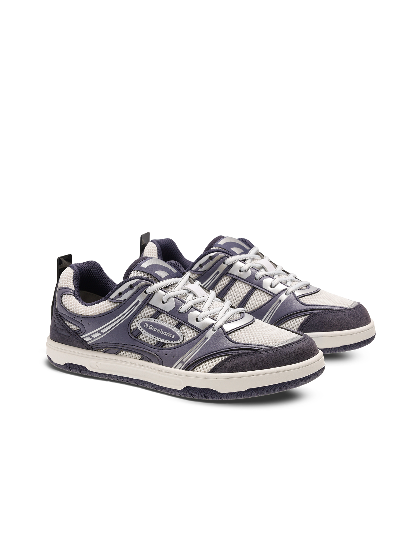 Barefoot Sneakers Barebarics Dropsta - Blue & Silver
