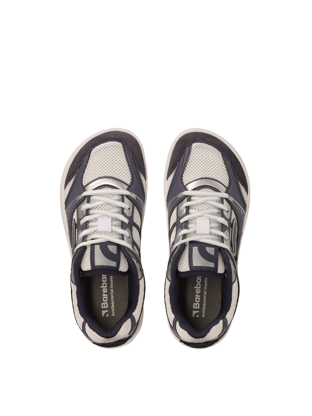 Barefoot Sneakers Barebarics Dropsta - Blue & Silver