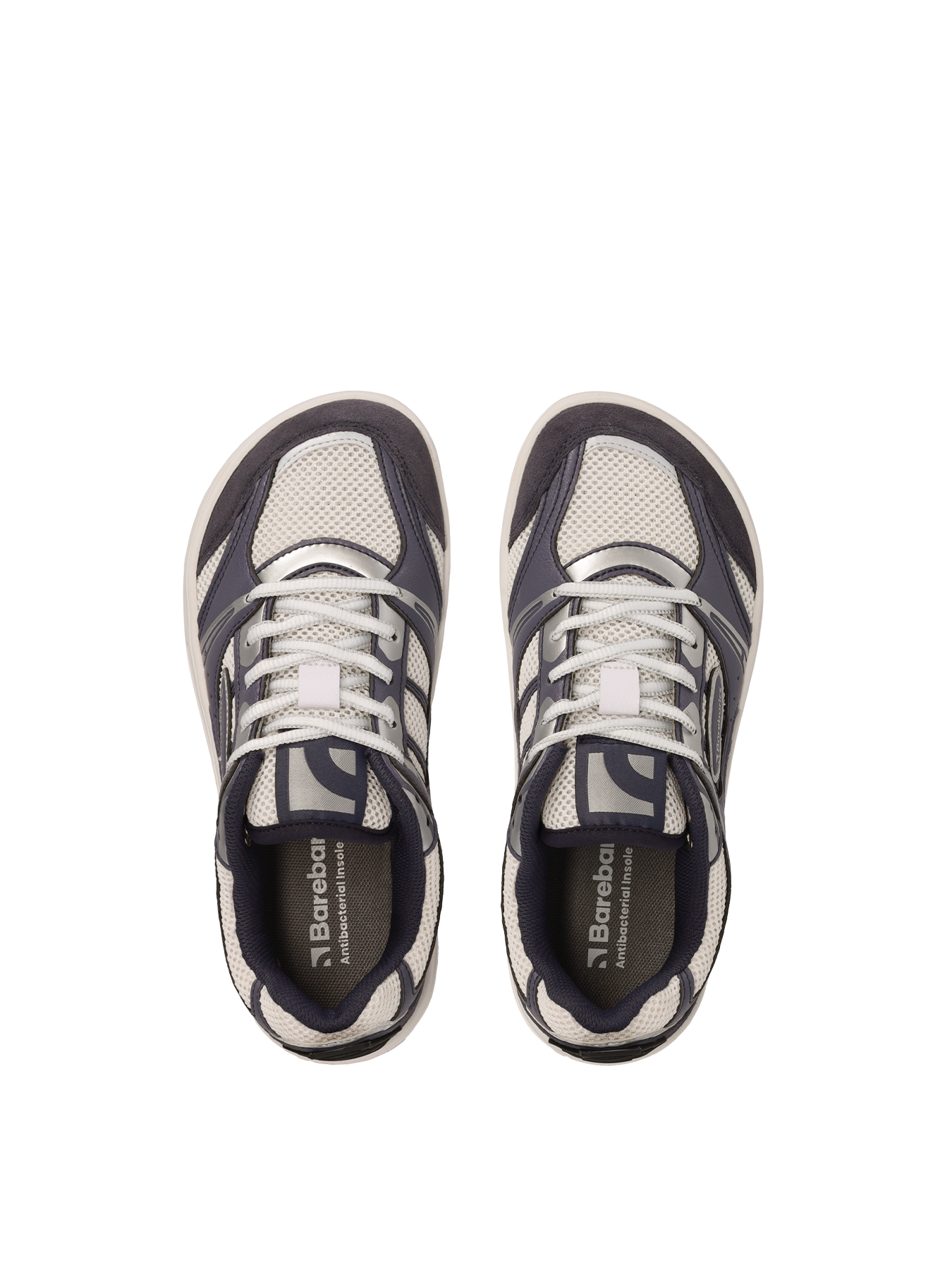 Barefoot Sneakers Barebarics Dropsta - Blue & Silver