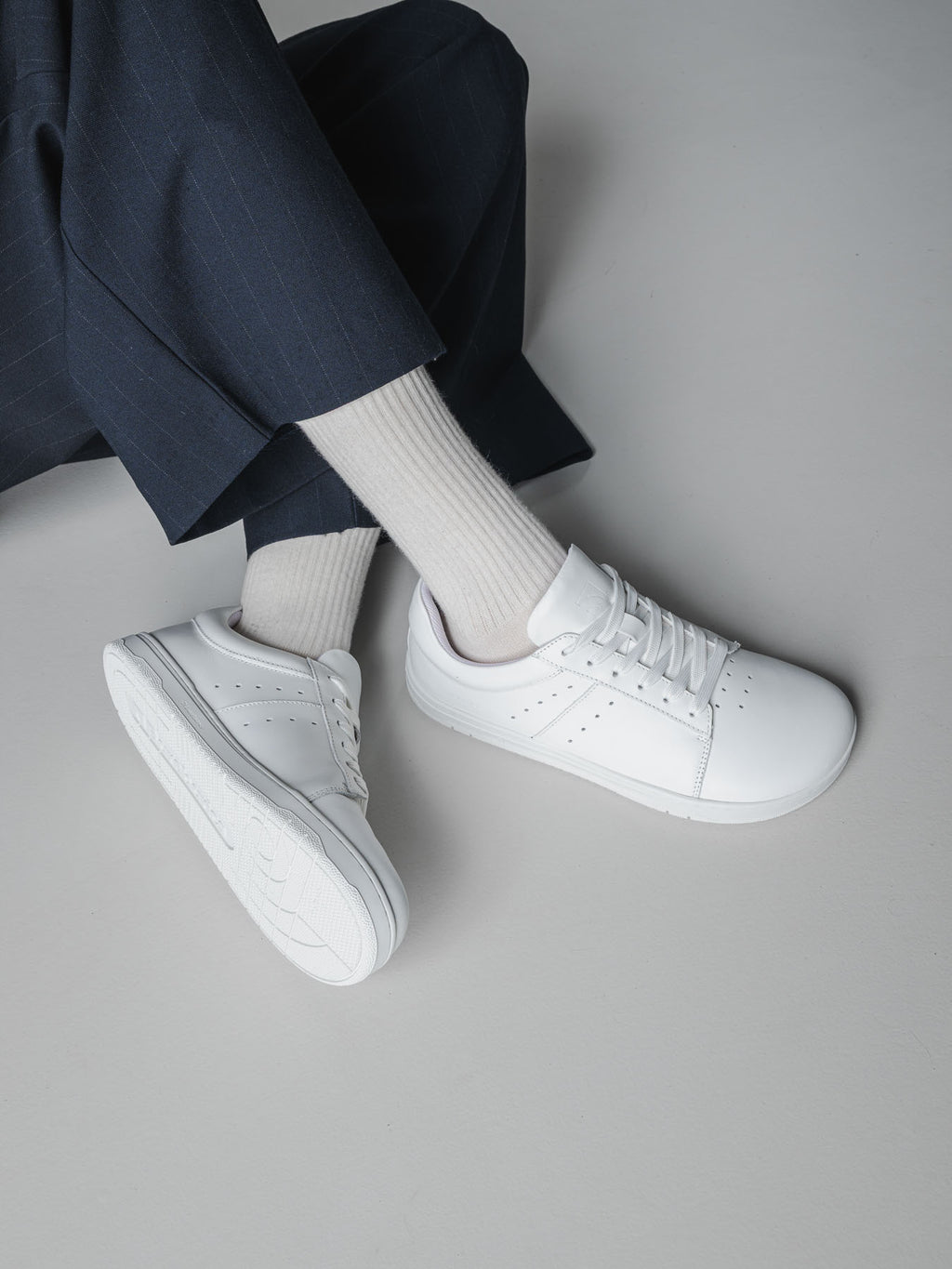 Barefoot Sneakers Barebarics Enigma - All White
