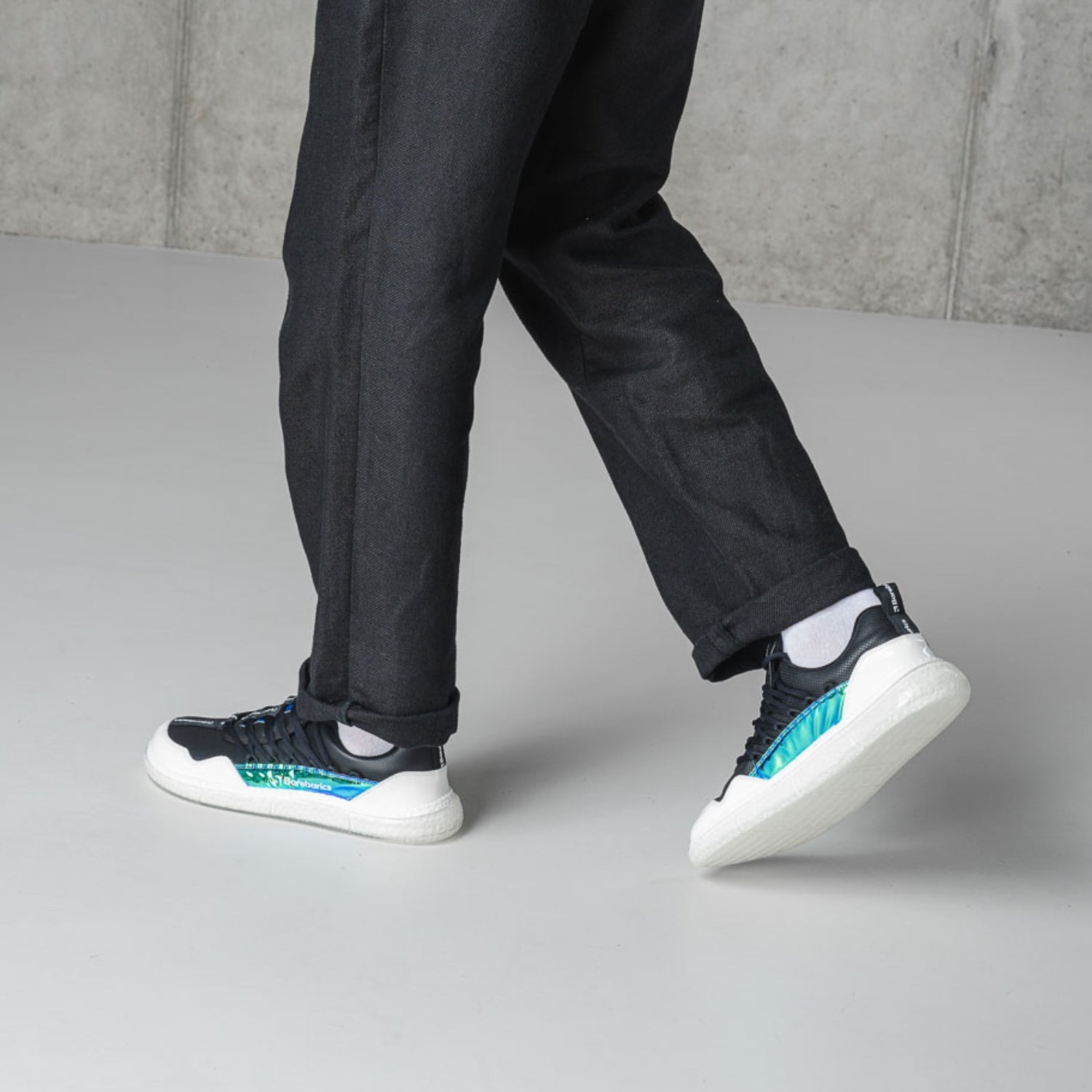 Barefoot Sneakers Barebarics Futura - Iridescent Black