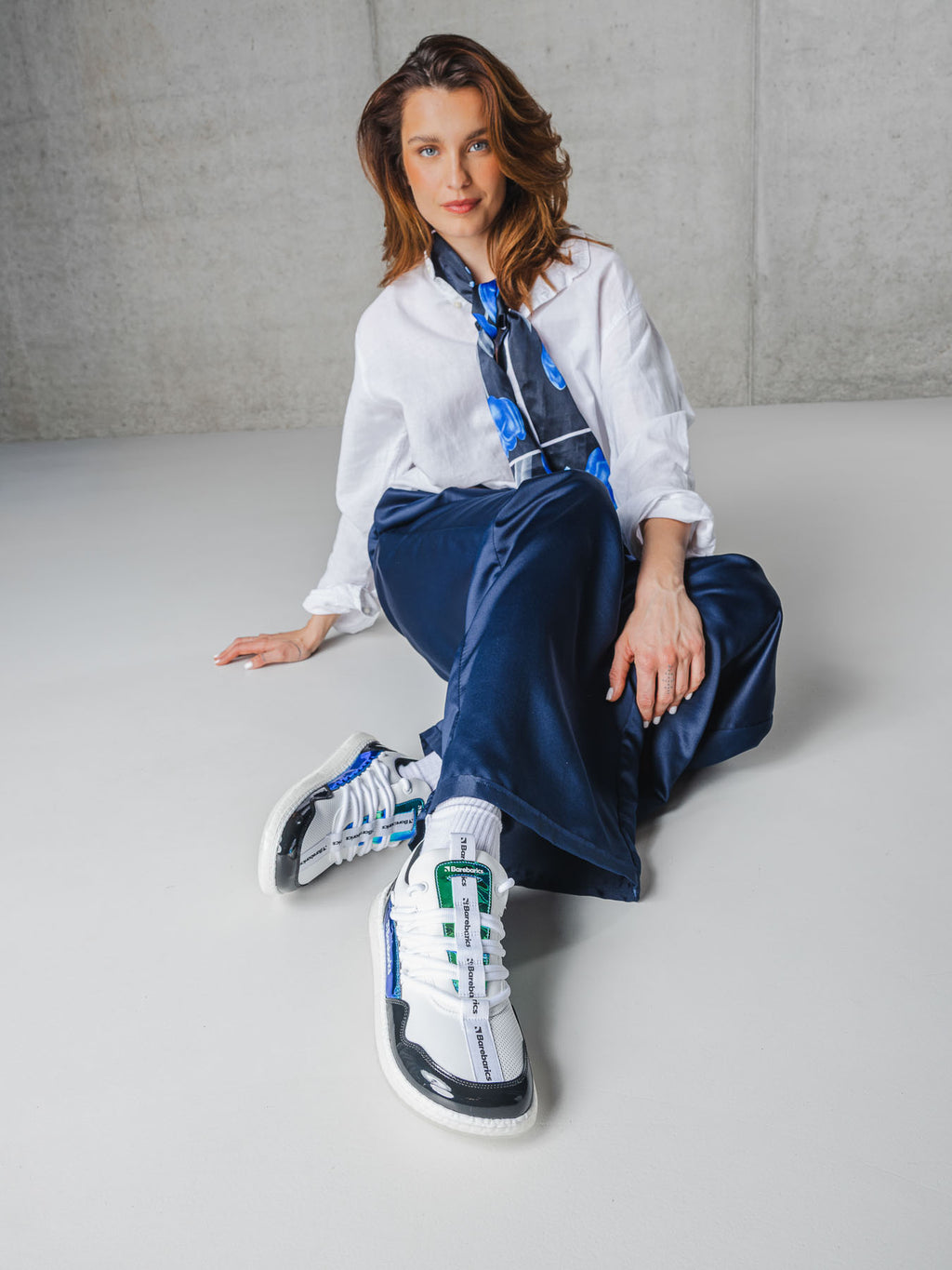 Barefoot Sneakers Barebarics Futura - Iridescent White