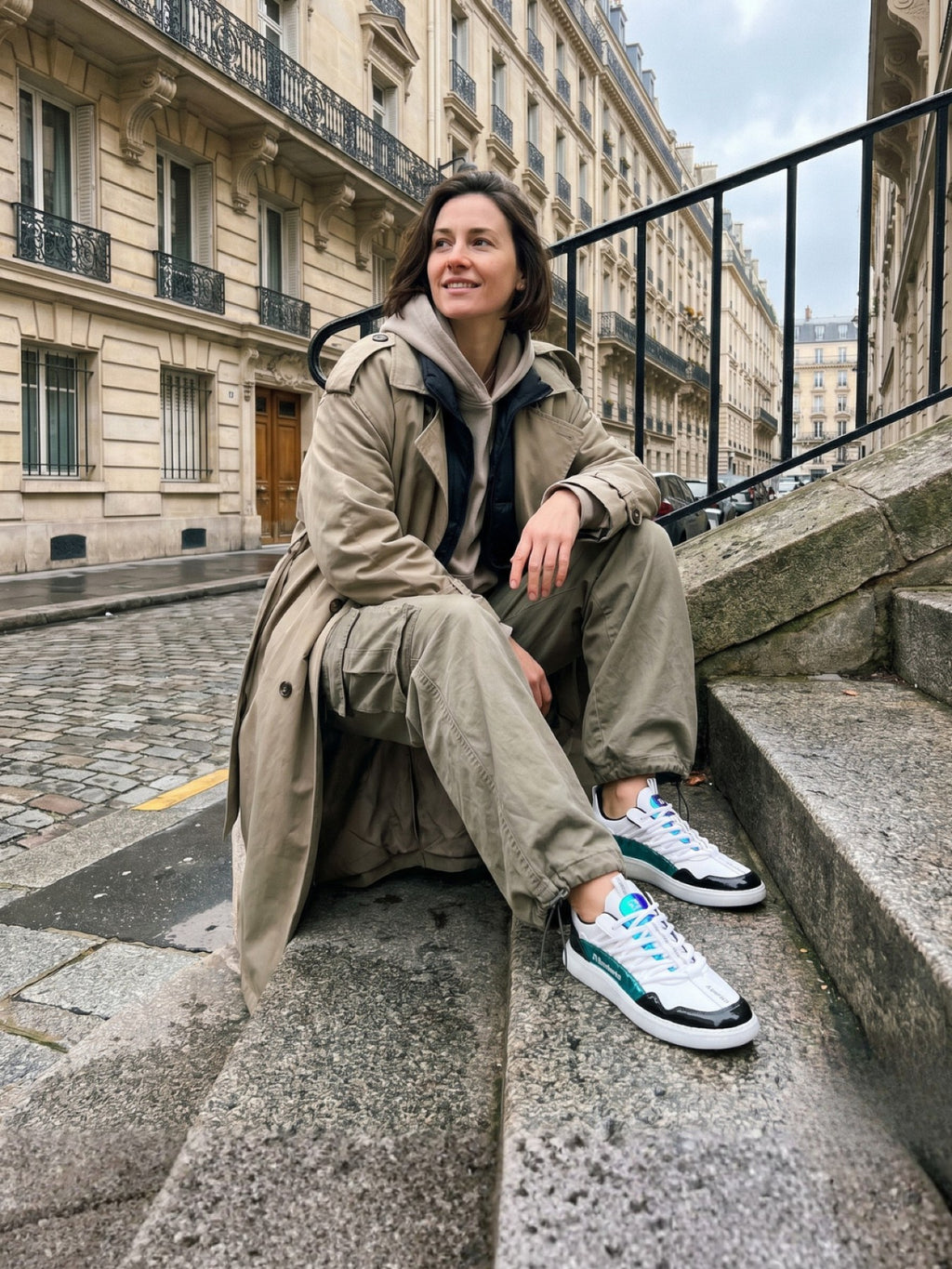 Barefoot Sneakers Barebarics Futura - Iridescent White