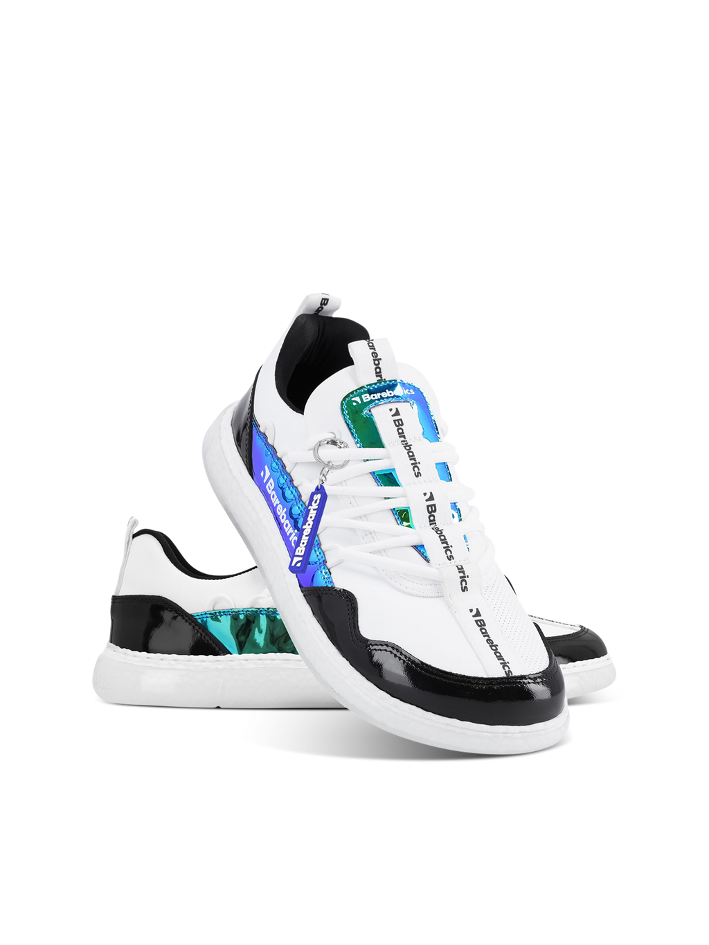 Barefoot Sneakers Barebarics Futura - Iridescent White