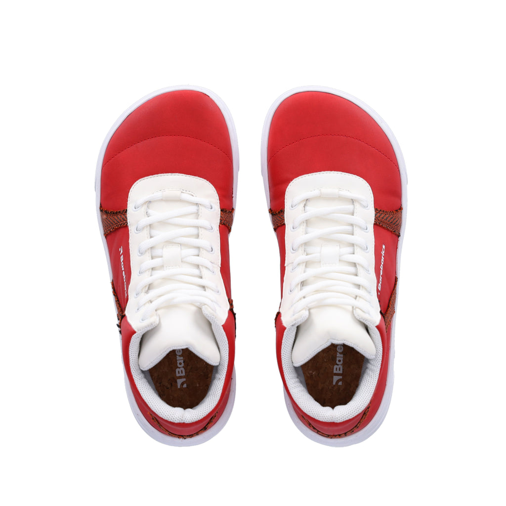 Barefoot Sneakers Barebarics - Hifly - Red & White