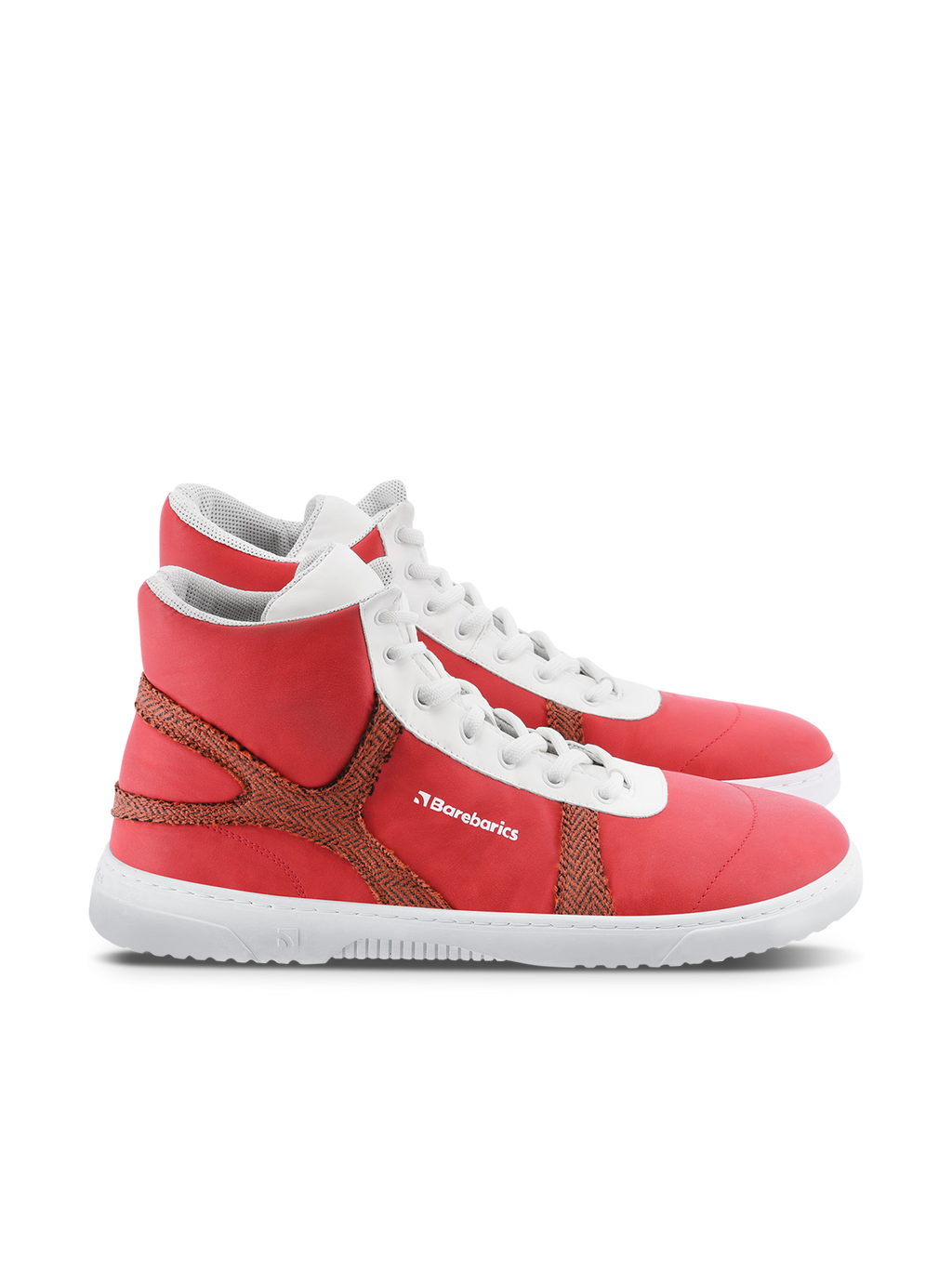 Barefoot Sneakers Barebarics - Hifly - Red & White