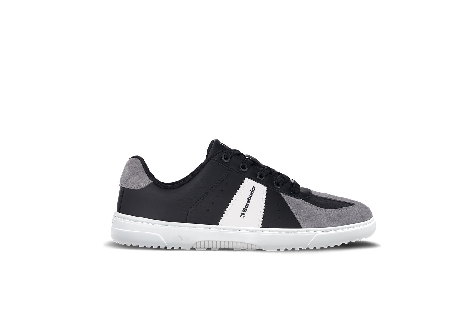 Barefoot Sneakers Barebarics Icara - Black & Dark Grey
