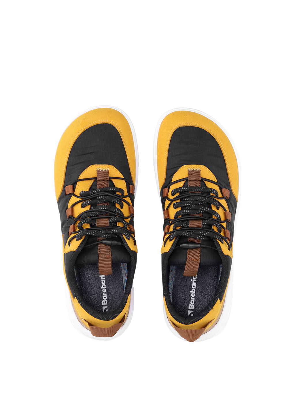 Barefoot Sneakers Barebarics Revive - Golden Yellow & Black