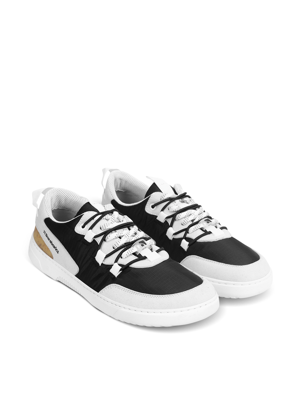 Barefoot Sneakers Barebarics Revive - Light Grey & Black