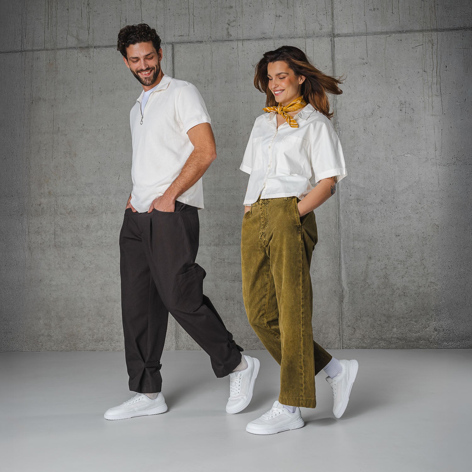 Barefoot Sneakers Barebarics Vaporo - All White