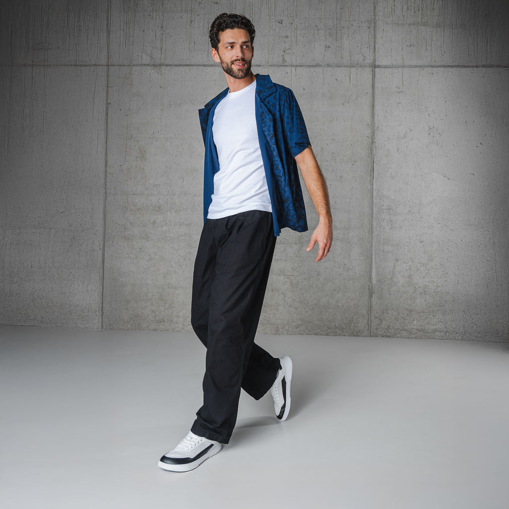 Barefoot Sneakers Barebarics Vaporo - White & Black