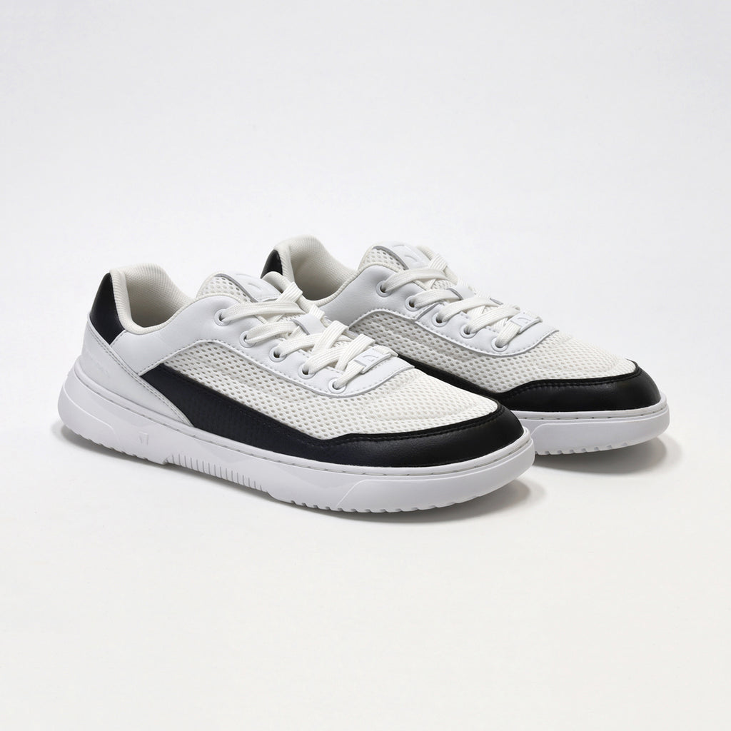 Barefoot Sneakers Barebarics Vaporo - White & Black