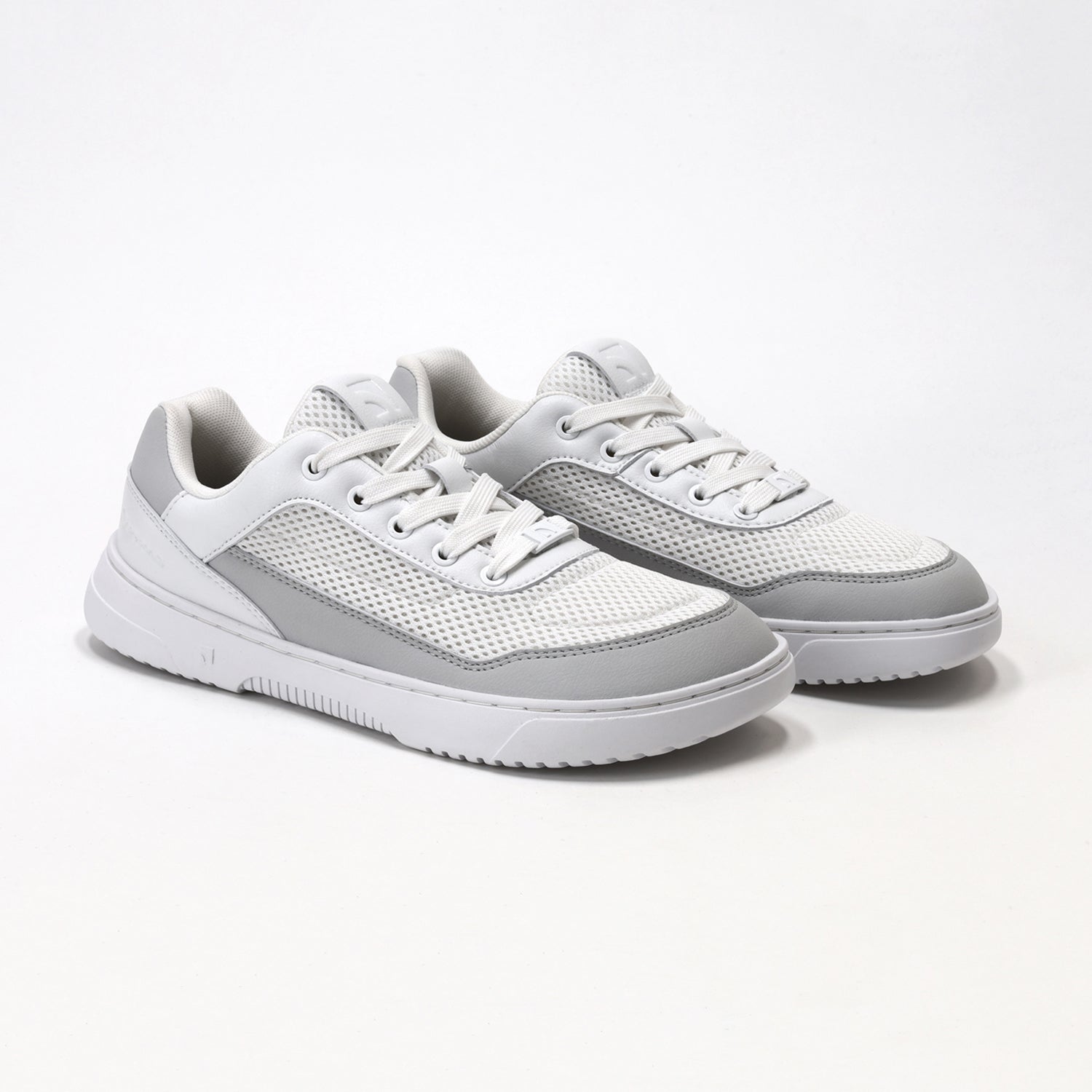 Barefoot Sneakers Barebarics Vaporo - White & Light Grey