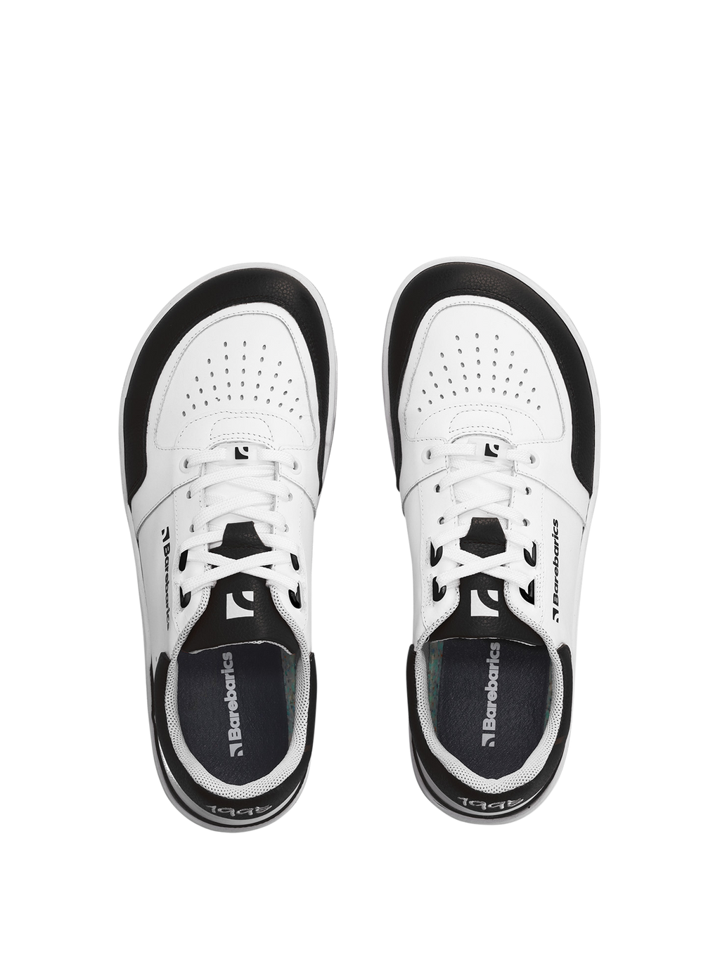 Barefoot Sneakers Barebarics Wave - White & Black