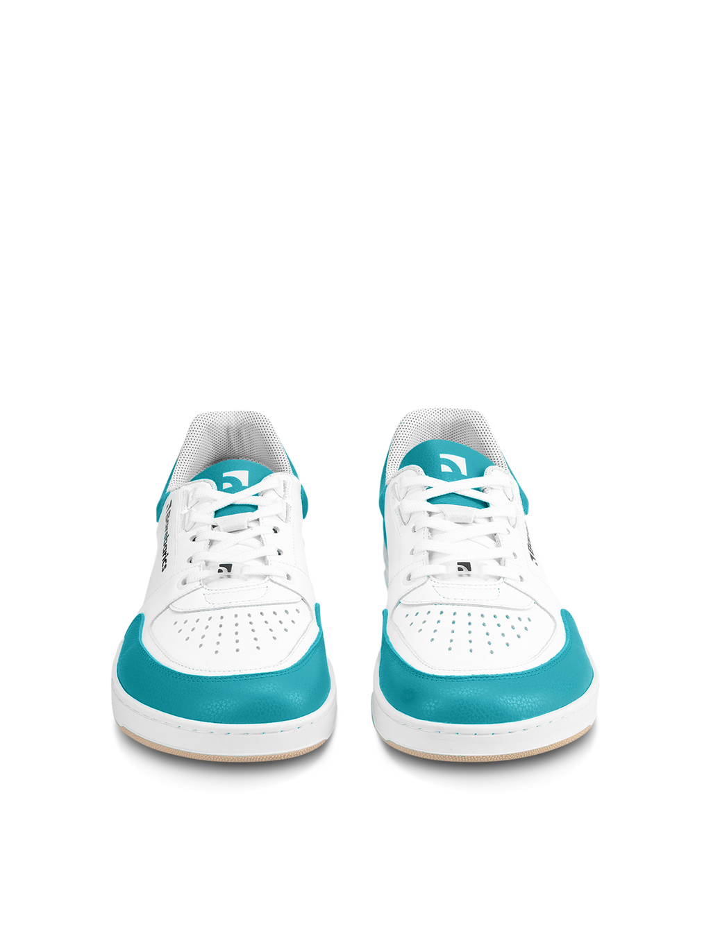 Barefoot Sneakers Barebarics Wave - White & Dark Turquoise