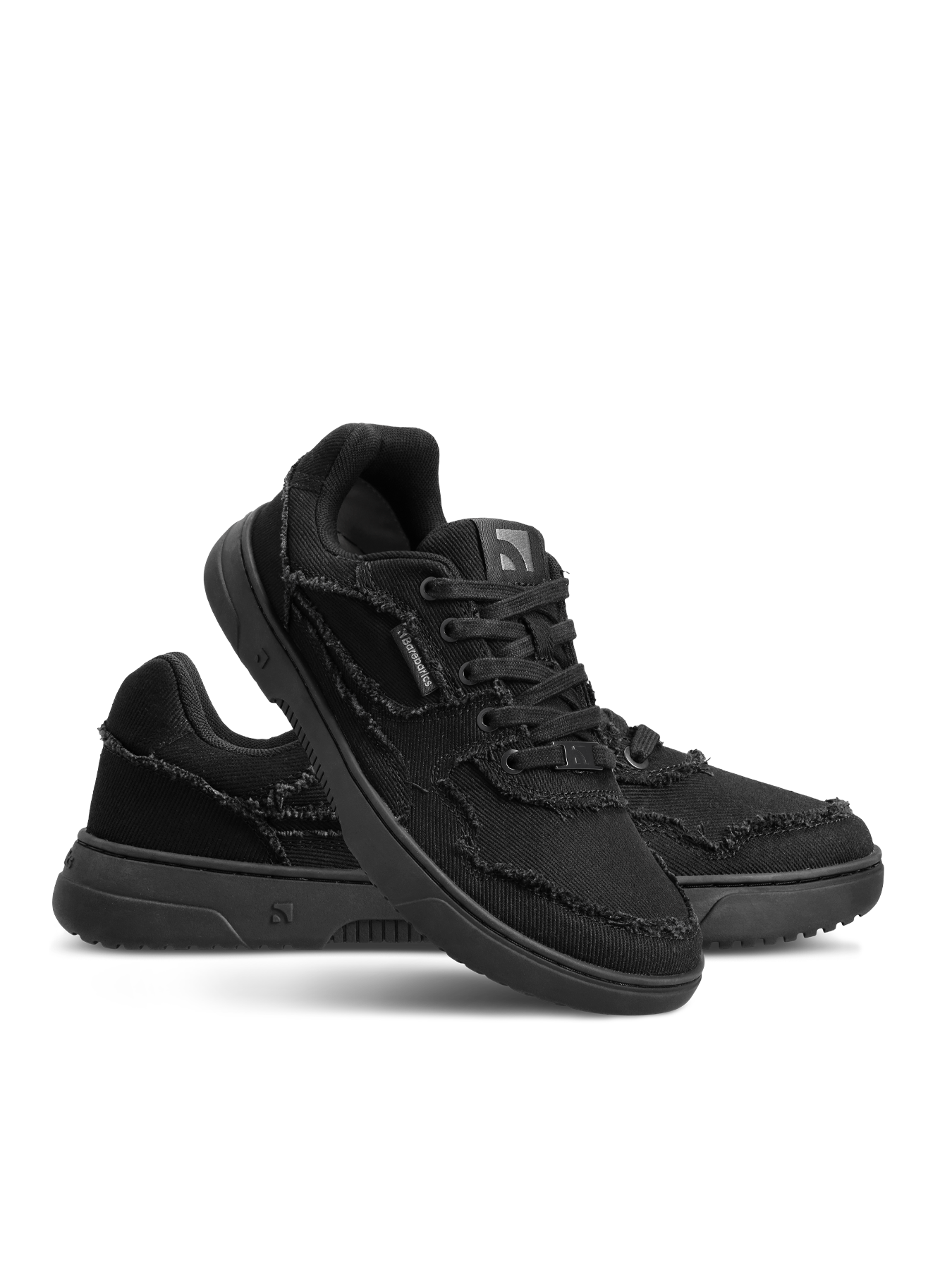 Barefoot Sneakers Barebarics Zing Denim - All Black