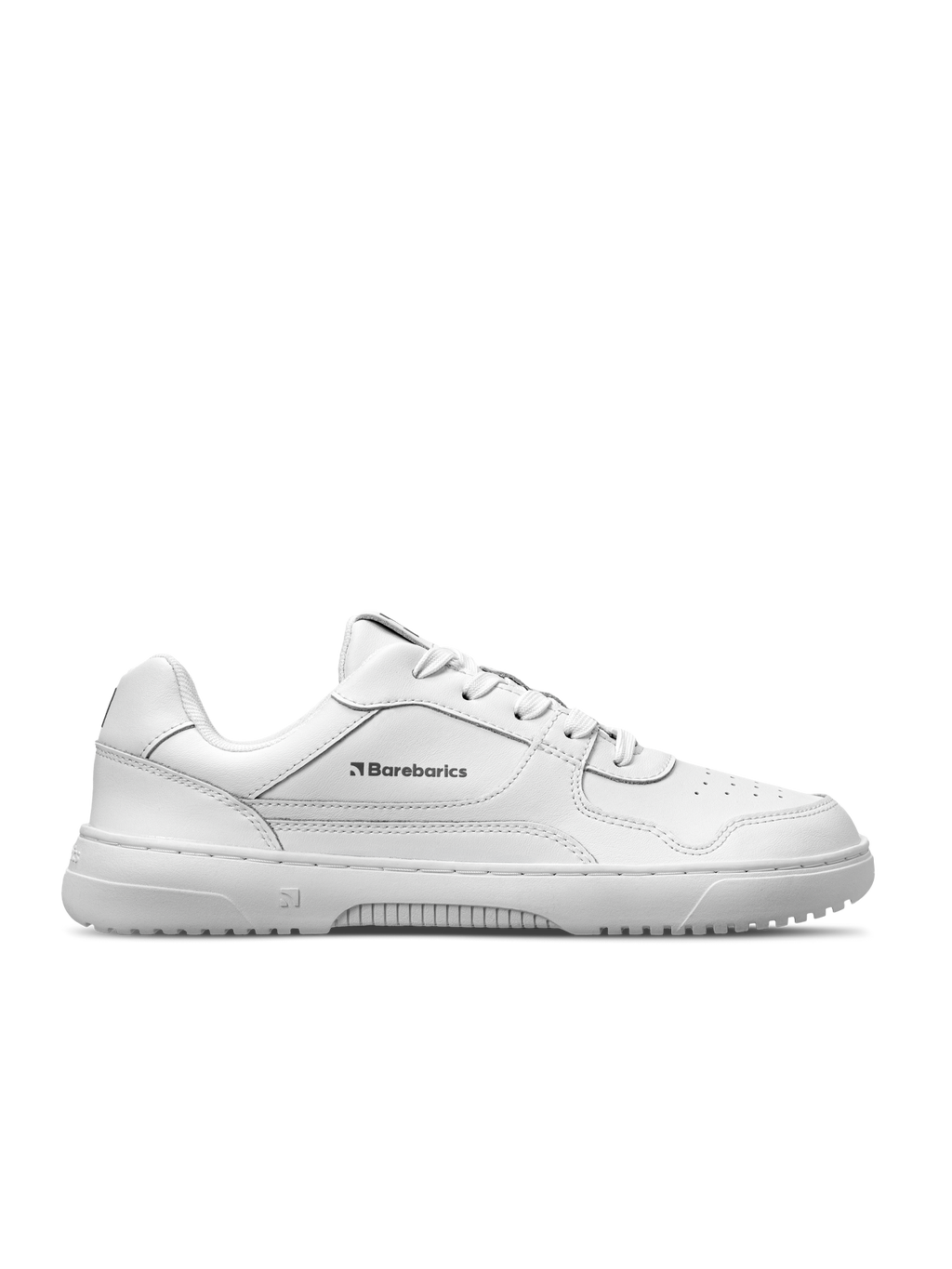 Barefoot Sneakers Barebarics Zing - All White - Leather