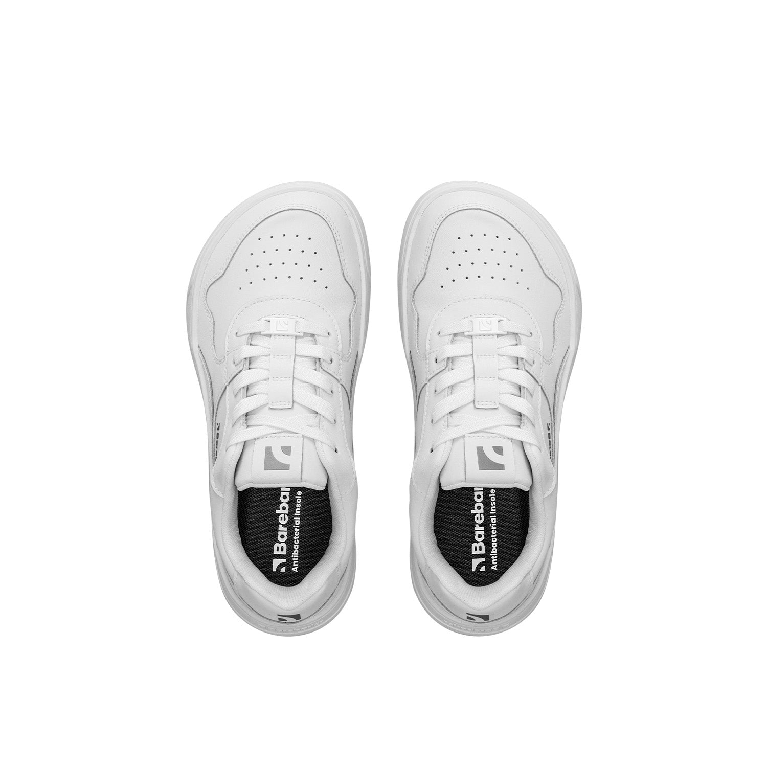 Barefoot Sneakers Barebarics Zing - All White - Leather
