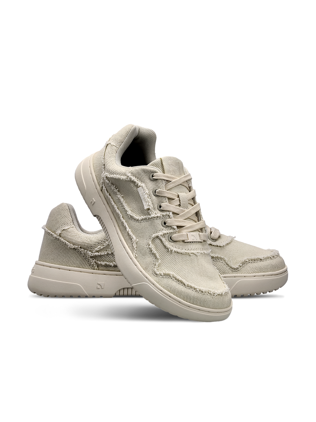 Barefoot Sneakers Barebarics Zing Denim - Cream White