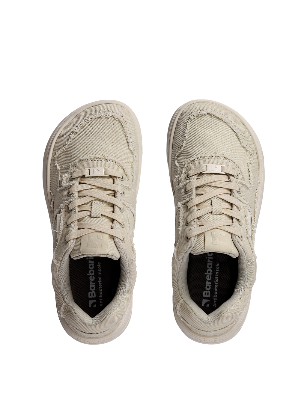 Barefoot Sneakers Barebarics Zing Denim - Cream White