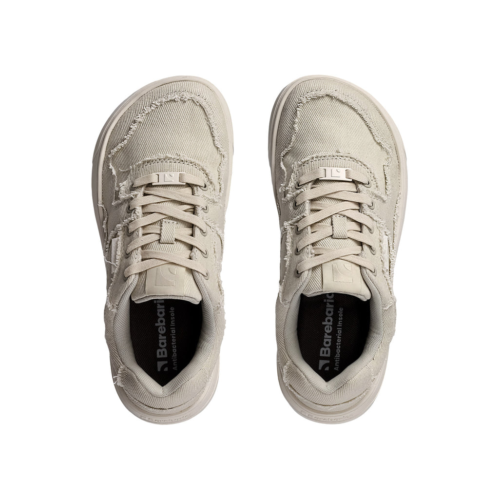 Barefoot Sneakers Barebarics Zing Denim - Cream White