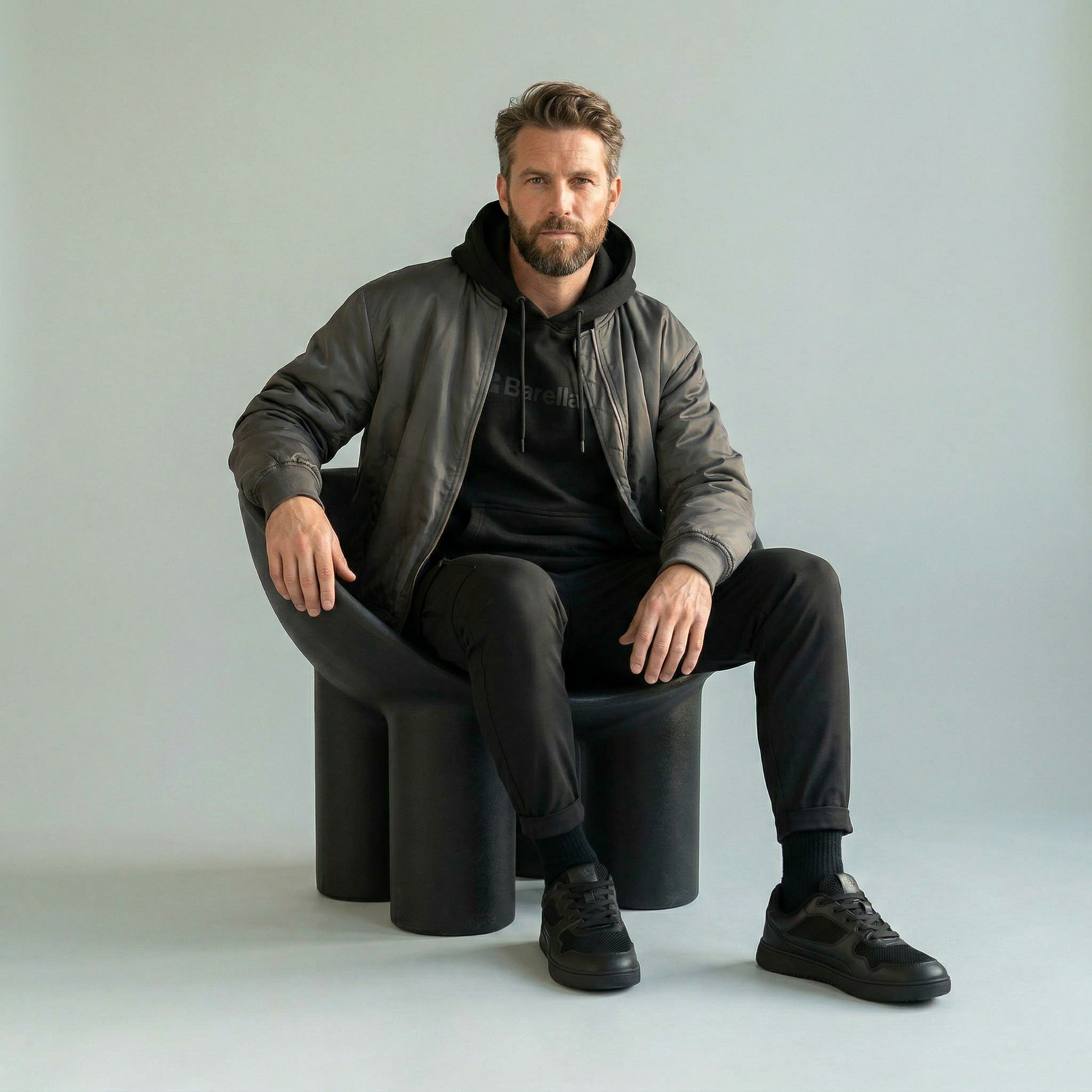 Barefoot Sneakers Barebarics Zing - Fresh - All Black