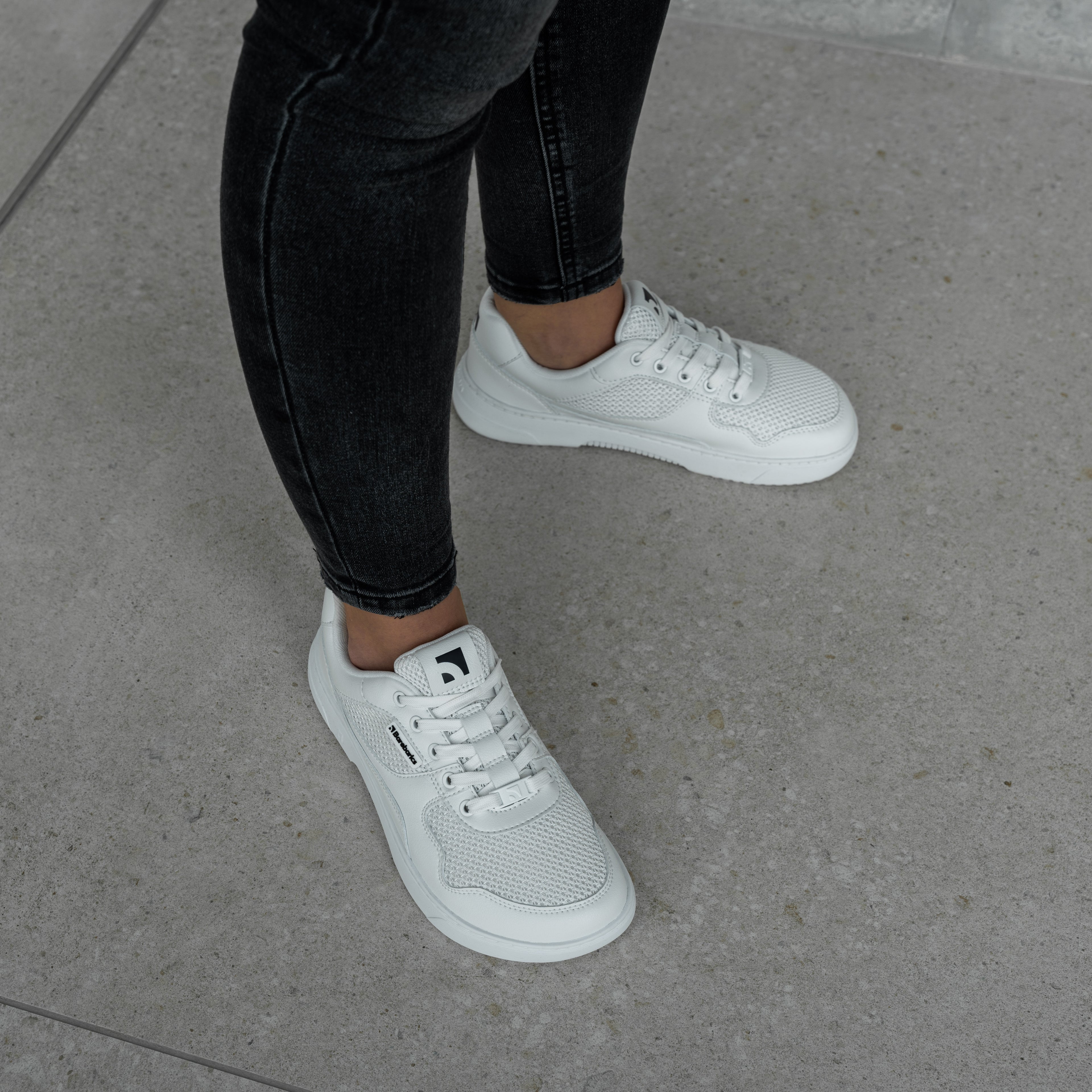 Barefoot Sneakers Barebarics Zing - Fresh - All White