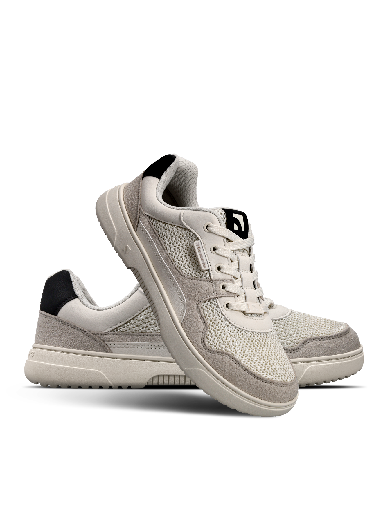 Barefoot Sneakers Barebarics Zing - Fresh - White & Beige