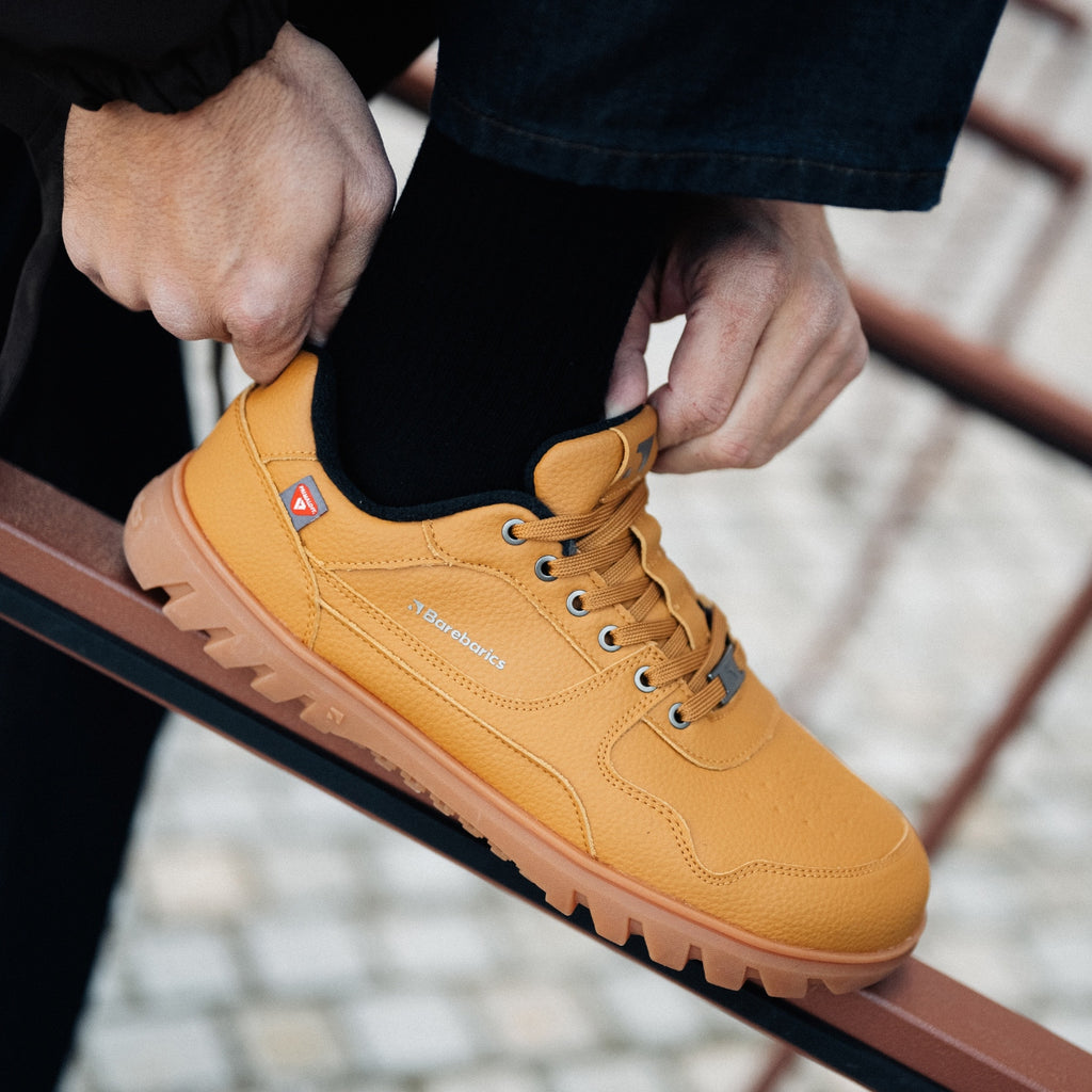 Barefoot Sneakers Barebarics Zing Frost - Light Caramel