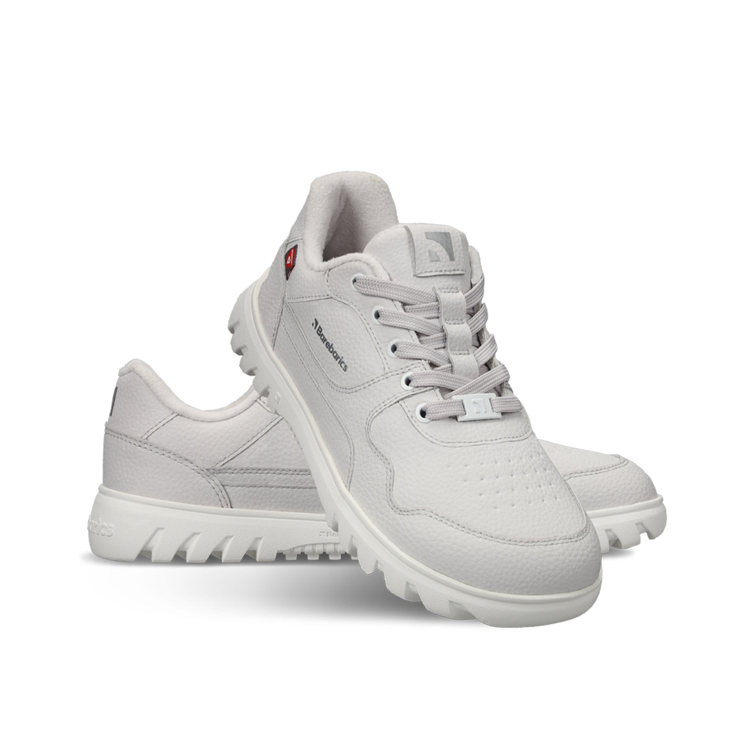 Barefoot Sneakers Barebarics Zing Frost - Light Grey & White