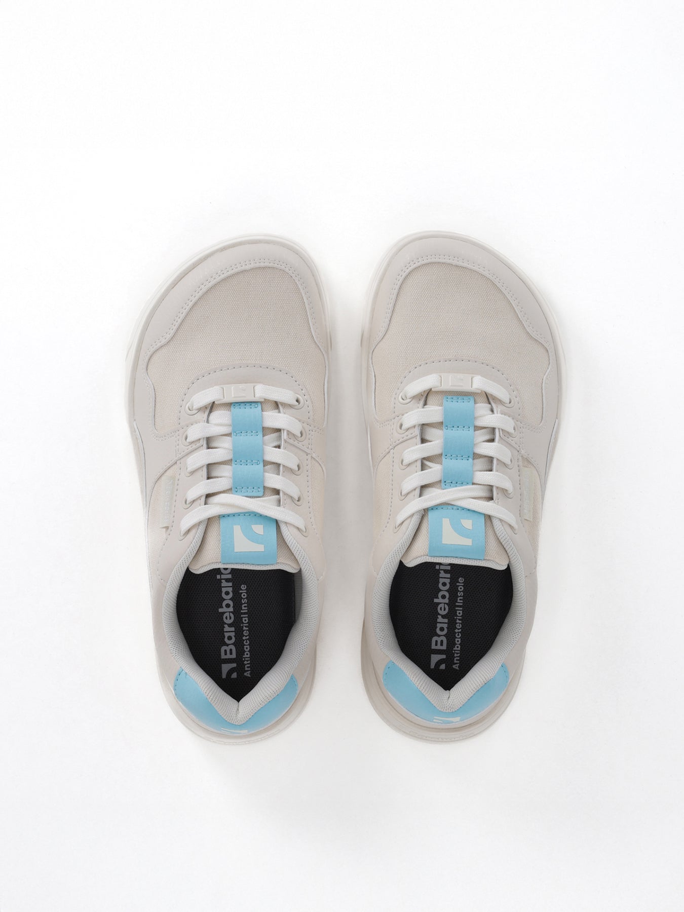 Barefoot Sneakers Barebarics Zing - Off-White & Blue