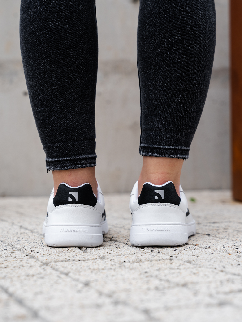 Barefoot Sneakers Barebarics Zing - White & Black